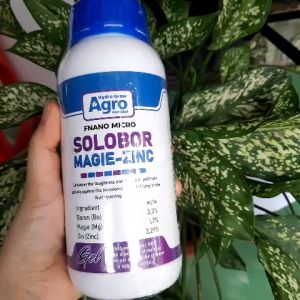 Phân bón  vi lượng Solobor Chai 500ml Fnano Micro Solobor Magie ZinC giúp cây tăng kháng thể mạnh tăng diệp lục tố chống rụng bông rụng trái non