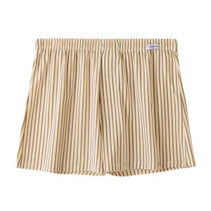 Quần Lót Nam UNFADER Thoáng Khí Thoải Mái Cạp Vừa Quần Short Ống Rộng Mùa Thu Cotton Sọc Một Mảnh Quần Lót Nam