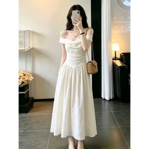 ZHENMANZI | French Heavy Embroidery V-Neck Summer Dress