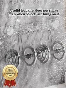 Bathroom Toilet Rotate Suction Cup Hook Punch-Free Wall Mounted Storage Hook Kitchen Hanger Behind The Door Easy To Install