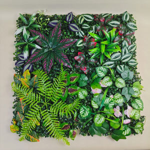 Tanaman Hias Daun Rumput Dinding Artificial Ornamen Dekorasi Pajangan Rumah PBP222