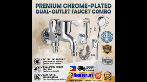 WapolSteel Shower Head Set With Faucet With Bidet Set Hose Holder Stianless Steel 304 Complete set
