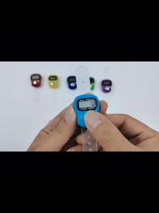 B.F. Finger Counter Mini Portable Light Weight Resettable Digital Row With LCD Display Colourful Digital Counter