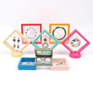 PE Film Storage Box Jewelry Display Stand Bracelet Bracelet Ornament Packaging Sealed Anti-Oxidation Transparent Film Suspension Box