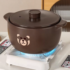 Heat-Resistant Clay Pot For Stewing