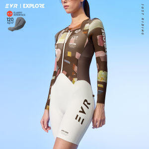 evr | Womens Sleeve Long Full Body Road Bike Jersey