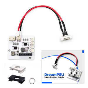 12V AC 100-240V DreamPSU Rev2.0 Replacement Power Supply Board + AC Adapter With US UK EU AU Plug for SEGA Dreamcast Console