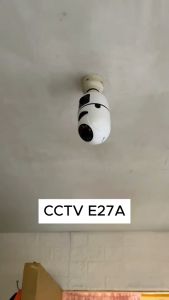 V380 Pro 5G Bulb Dual Lens Dual Screen CCTV Camera Connect Cellphone Auto AI Tracking Two Way Audio Color Night Vision Home Outdoor Baby Security Waterproof Camera