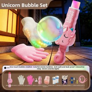 TAODUDU | Kids Handheld Elastic Bubble Blower Outdoor Toy