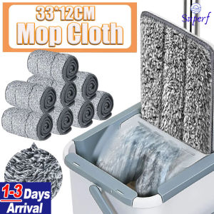 【From Manila】Microfiber Mop Cloth Mop Head Replacement Floor Cleaning Cloth Pads Washable Duster Home Cleaning Tools