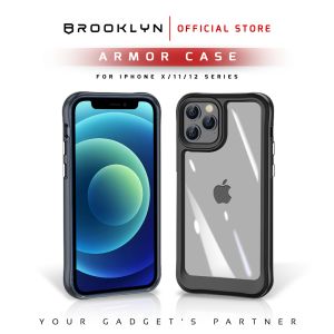 Brooklyn Thick Armor Casing iPhone 15/1413/12/11/X XR XS MAX Mini/Pro/Max BK-CA6