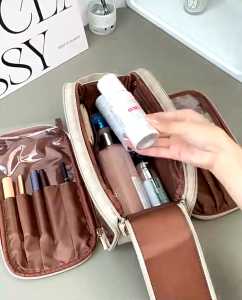 Large Capacity Portable Makeup Bag Cosmetic Storage Bag bag makeup make up bag big bag cosmetic bag