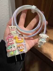 เคสป้องกันสายชาร์จ Apple iPhone 15 pro Max 14 Charger 12 Fast Charge 13 ที่ทนทานต่อการใช้งานทุกวัน ดีไซน์การ์ตูน