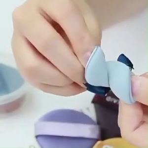 Spons Bedak Tabur Bentuk Bulat Beauty Powder Puff Foundation Makeup Sponge Cushion BB Cream Make Up Tools Lembut R945