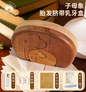 Baby Umbilical Cord Storage Bottle Hair Remains Memorial Box Infant Navel Storage Keepsake for Newborns And Babies