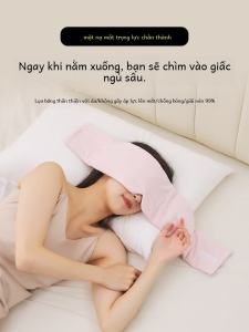 Gravity Eye Mask Sleeping Aid Ice Silk Blindfold Womens Style for Nap Time Light Blocking Eye Relief Comforter Gift Box
