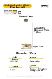 NSWR | Modern Luxury Designer Glass Light