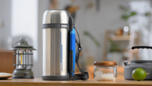 Bình Giữ Nhiệt Nắp Rời Làm Cốc Uống Zojirushi SF-CC15 - Nút Bấm Rót Tay Cầm Chắc Chắn Tiện Lợi Dung Tích 1.5L