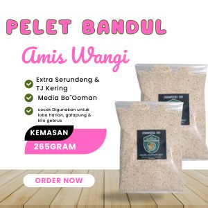 PELET BANDUL PUTIH MEDIA PENGUMPUL IKAN || AROMA AMIS WANGI GURIH (All Varian)