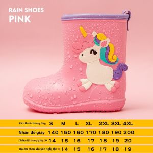 Cheerful Mario | Bộ Áo Mưa Chống Thấm và Giày