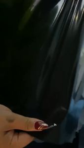 Kantong Packing Polymailer Glossy Kualitas Super LDPE Warna Hitam - Putih - Silver Uk 35X45 100 Pcs