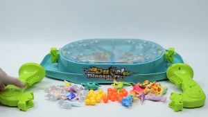 Childrens puzzle double competitive dinosaur battle shooting big battle desktop toy game parent-child interactive gift