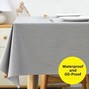 Waterproof Oil-resistant Stain-free Heat-resistant Nordic Simple Tablecloth