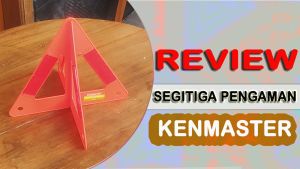 Kenmaster Segitiga Pengaman Mobil Mogok Reflektor Cahaya