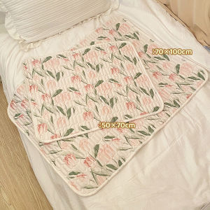 แผ่นรองนอนซับเลakyproof แห้งสัมผัสกับน้ำ ใช้งานได้หลากหลาย แผ่นรองนอนแบบอเนกประสงค์สำหรับเด็ก อายุ 1-3 ปี