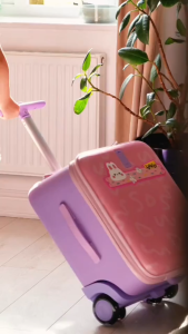 Jovikids 38L Kids Ride On Luggage 3in1 Children Portable Suitcase Cabin Size Toddler Sit On Stroller Kids Trolley Suitcase