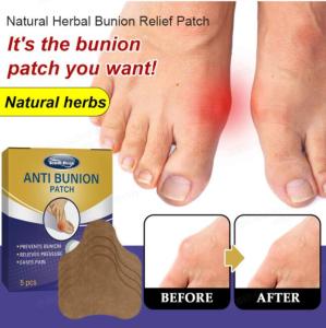 【BUY 1 FREE 1】 Natural Herbal Bunion Relief Patch Anti-bunion patch to correct foot swelling and pain thumb valgus patch care patch