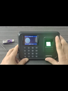 Beam เครื่องตอกบัตร เครื่องสแกนลายนิ้วมือ ที่สแกนนิ้วบันทึกเวลา ดึงข้อมูลผ่านUSB Attendance Machine มีรายงาน Excel