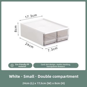 BANGJIAYI | Drawer Stackable Storage Box for Office A4 Files