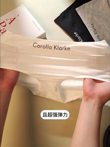 Womens Pure Cotton Briefs Minimalist Girls Sports Briefs Antibacterial Crotch Waist Breathable Underwear Soft And Comfortable Triangle Panties