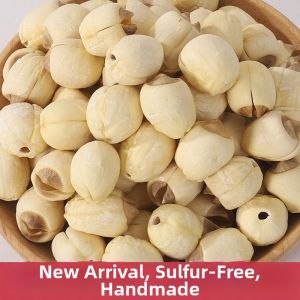 Hand Peeled Sulfur Free Lotus Seeds 500g