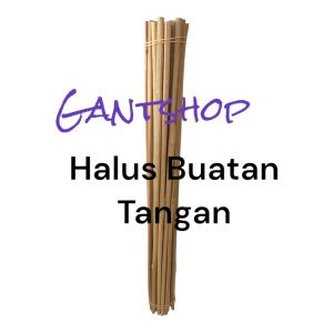 Lidi Bamu | Stick Bambu 60 CM Tumpul Diameter (+-)8 MM Isi 25 Pcs