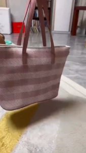 WENKEN SHOP#8151 Women`s Checkered Tote Bag with Large Capacity compartments it can also be worn as crossbody bag