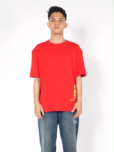 Capmart Kaos Pria Lengan Pendek Oversized Fit Katun Home 101224