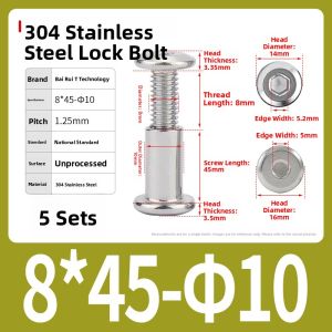 BAIRUITE | Stainless Steel Hex Cap Screw M4