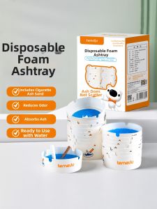 TEMEIJU | Disposable Self-Extinguishing Ashtray