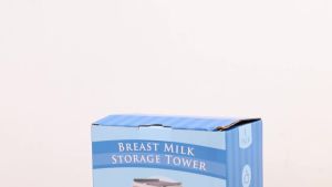Breastmilk Storage Container Health Milk Freeze Organizer Breast Milk Storage Tower with Tray Reusable Breastfeeding Accessories