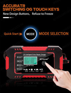 12v ~24v Automotive and Motorcycle Batteries Lead-Acid Battery Portable Chargers Fully Intelligent Universal Maintenance Type Batteries