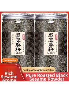 Freshly Ground Unsweetened Additive Free Black Sesame Powder