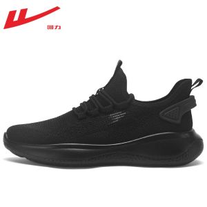 Warrior | Slip-on Breathable Mesh Soft-soled Mens Running Shoes