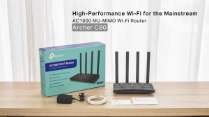 TP Link Archer C80 AC1900 Dual‑Band Kapasitas Koneksi Banyak Sinyal Stabil Download Cepat