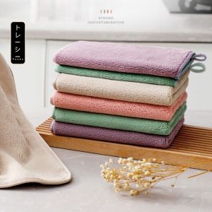 Khăn lau tay treo bếp vải microfiber có móc treo sang trọng khăn lau bếp cao cấp có móc treo siêu thấm