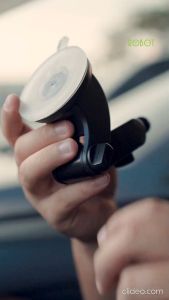 ROBOT Universal Car Holder HP Holder Dashboard Mobil Putar 360° Suction Lock RT-CH12 Original - Garansi Resmi 1 Tahun