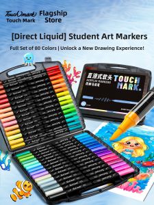 Touch mark | Non-Bleed Layerable Soft Tip Direct-Liquid Acrylic Markers