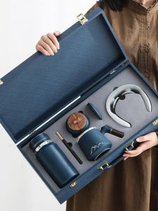 Elegant Corporate Anniversary Business Gifts High-End Souvenir Premium Quality Client Presentations Customizable Creative Gift Boxes