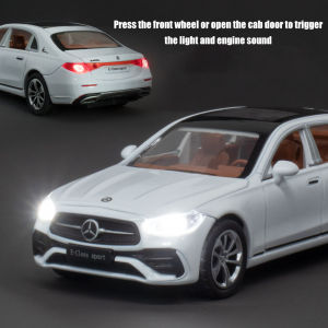 LEO 1:32 Benz E300 Diecast Model Car Alloy Cars Toys Collection Gift For Kids Boy Girl
